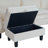 118” U-Shaped Living Room Corduroy Sofa Modular Set-496254971
