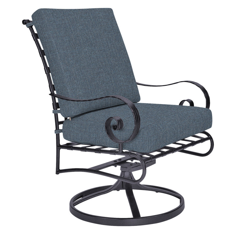 Classico Outdoor Rocker Chair, Graphite, Adena Shale