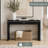 Allegonda Fluted Entryway Hall Console Table/Desk-206299908