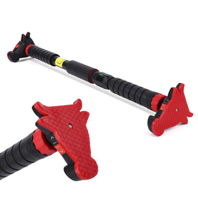 Pull Up Bar for Doorway,Adjustable Chin Up Bar for with Level Meter | 400 LBS Max Load,No Screws Needed