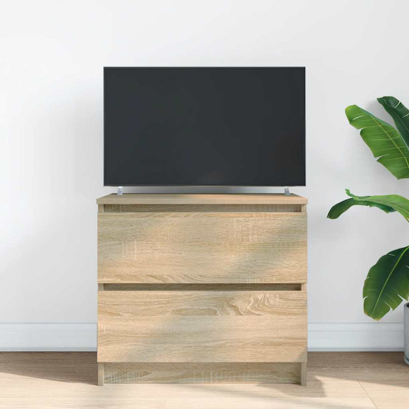  TV Cabinet 35x54 Cm Engineered Wood, 60 cm, Sonoma Oak