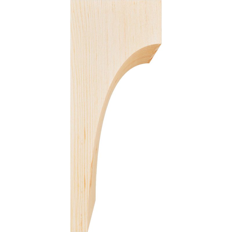 Huntington Corbel, H 14 po x l 5,5 po x P 6 po, Sapin de Douglas, Lisse