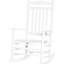 Chaise berçante White