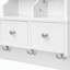 Armoire à pharmacie multifonctionnelle pour salle de bain avec miroirs, tiroirs et crochets de rangement-40731071