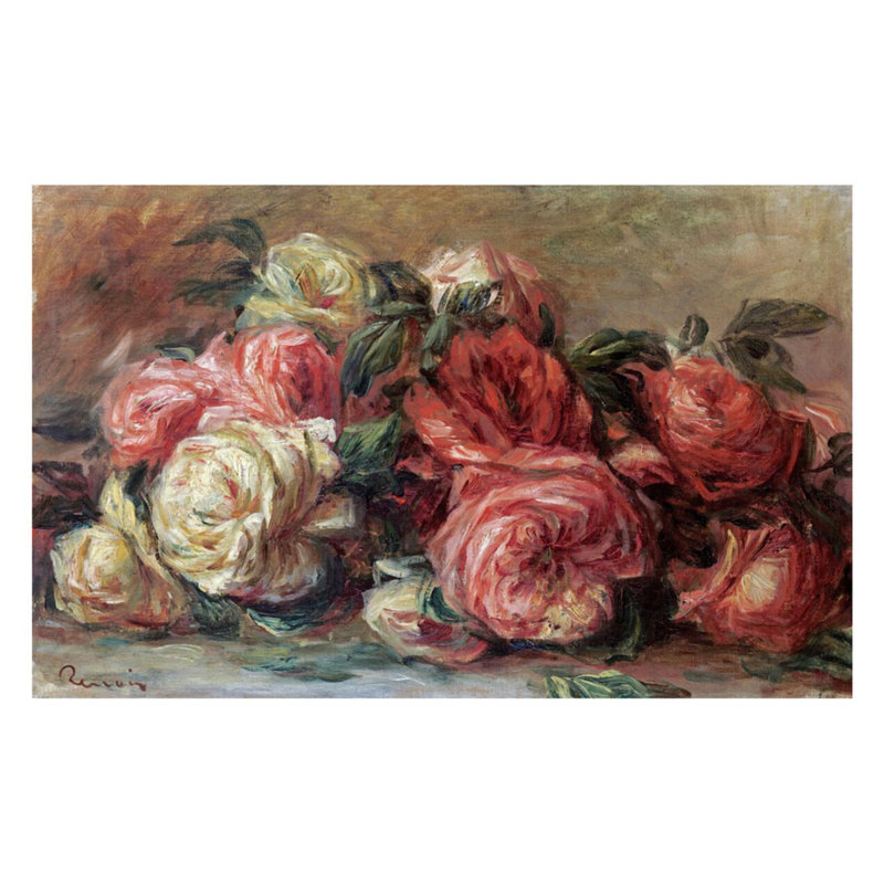 «Discarded Roses» par Pierre-Auguste Renoir - Estampe numérique, H 22 po x l 28 po
