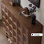 Nut-Brown Manufactured wood Shoe Storage