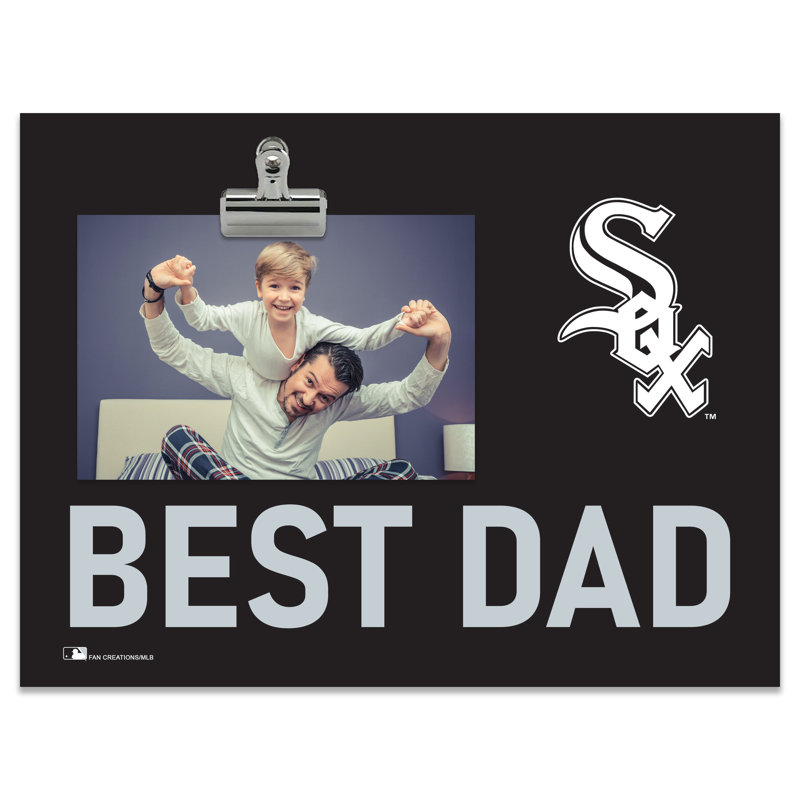 Chicago White Sox Bright Line - Best Dad Clip Frame