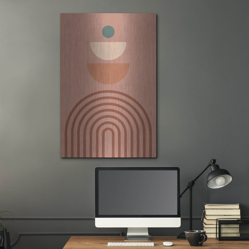 «George Boho» par George Williams, art mural en métal George George, H 36 po x l 24 po