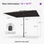 Parasol de table semi-automatique pour l'extérieur-936463004-936463005