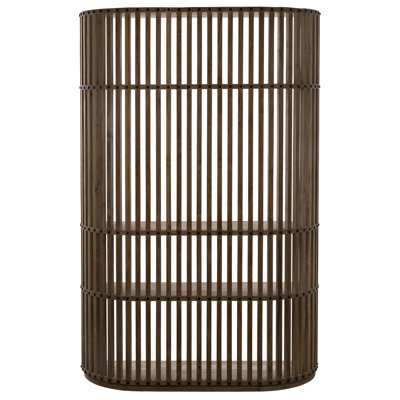 Opal Solid Wood Bookcase