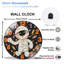 Horloge murale 12 po Mummy
