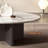 Simple round marble coffee table-225902739