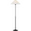 Soren 53" Floor Lamp with Silk Pleated Shade-907076864
