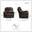 Ensemble de salon 3 pièces en similicuir respirant Bayshore-951229431