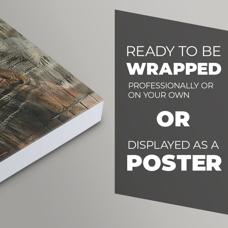 WOMEN Series CMXLI  -Premium Canvas Print Only - NOT FRAMED -Ready to Hang, 18" H x 12" W