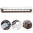 Matte Black Low Voltage Integrated LED Aluminum Step Light