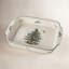 Spode Christmas Tree Rect Hand Dish 15X11"