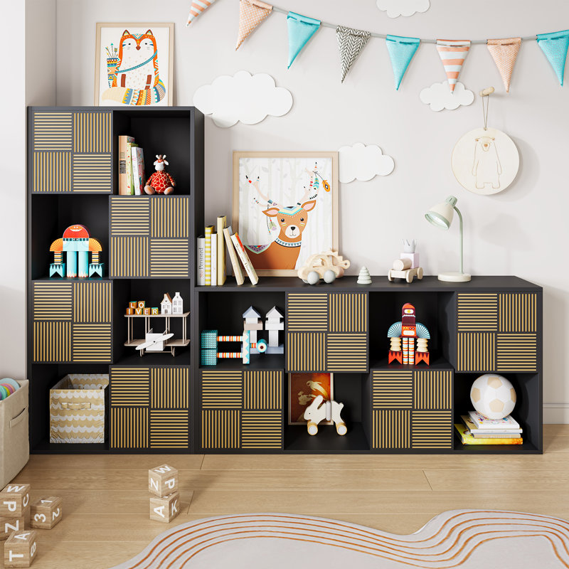 125cm H x 60cm W Bookcase, Black