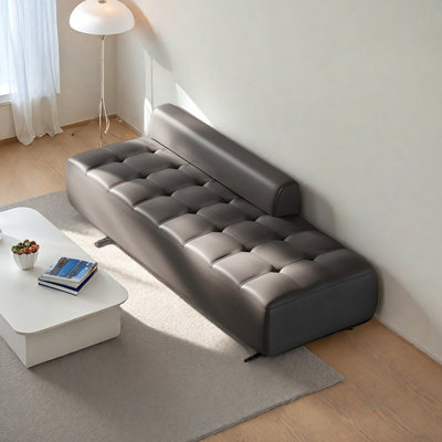 Luxury Style Lounge Chair Faux Leather