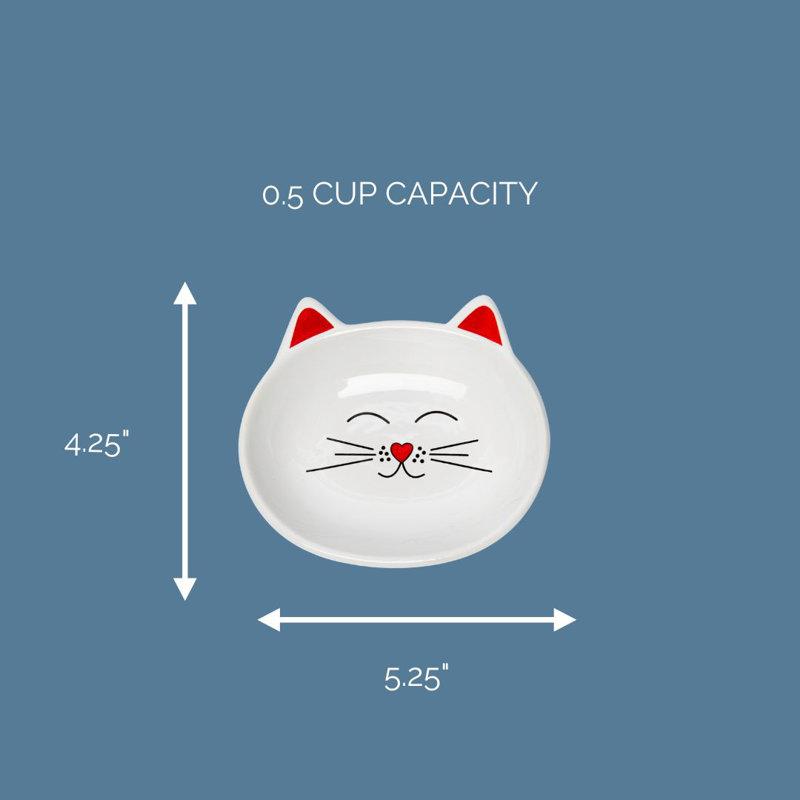 Pet Bowl, White
