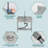 36"L x 21"W Commercial Laundry Sink Freestanding Stainless Steel Utility Kitchen Sink with Open-shelf,Kitchen Faucet