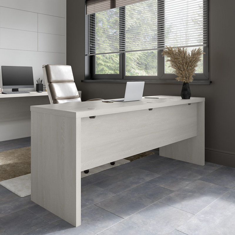 Echo Desk, 30" H x 72" W x 23.54" D, Gray Sand