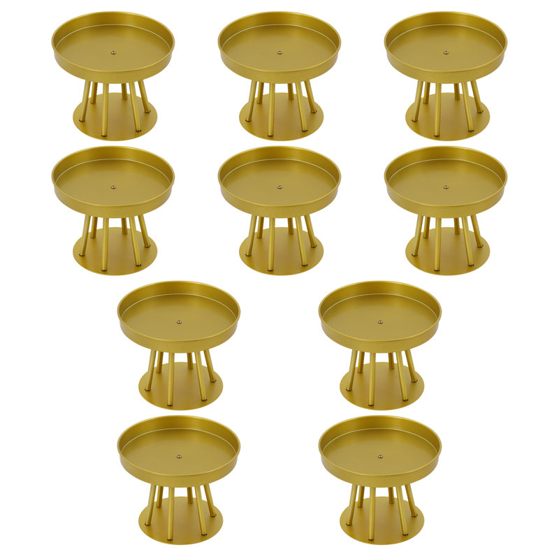 10Pcs Wedding Flower Stand, 5.91" H x 7.87" W x 7.87" D