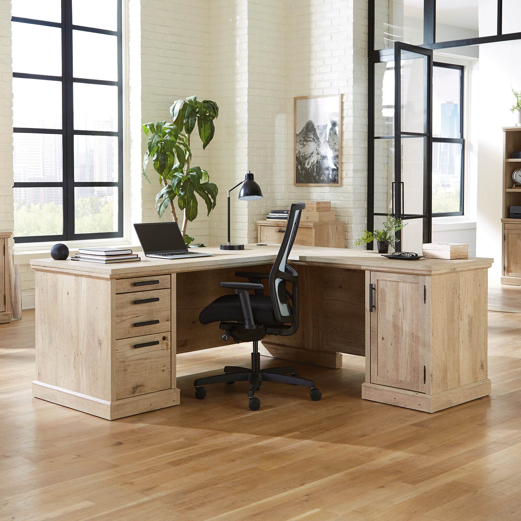 The Twillery Co.® Palou 71.12'' Desk & Reviews | Wayfair