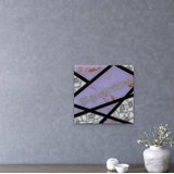 Sparkle-Purple Painting by Eddie Bruckner