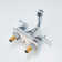 Centerset 2-handle Bathroom Faucet with Drain Assembly