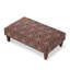 Largo 80cm Wide Rectangle Geometric Cocktail Ottoman