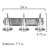 Malmesbury 3 - Light Dimmable Vanity Light-474166361