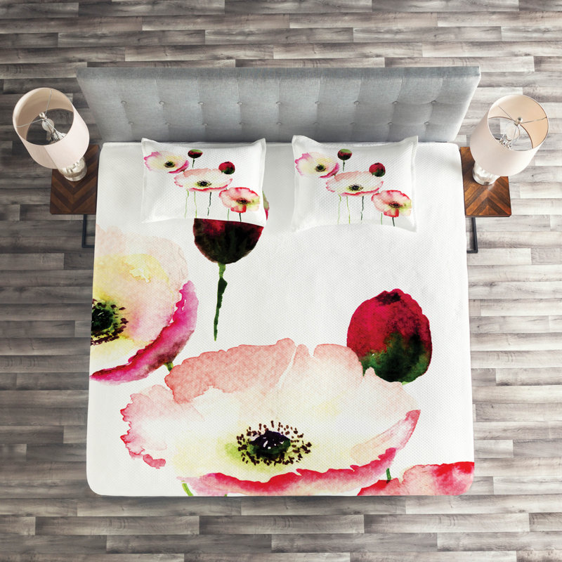 Poppy Farmhouse / Country Coverlet