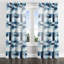 Rideaux Patchwork pour chambre à coucher - Rideau à œillets Coastal Bander - 1 panneau-1688083894-1688083893