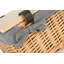 Wicker Gift or Storage Hamper with Lining
