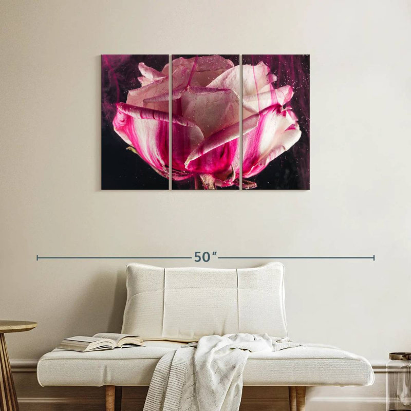 Rose moderne Harnek, H 24 po x l 38 po