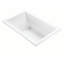 Andrea® 19 DoloMatte 54" x 32" Soaking Solid Surface Bathtub-334094719-296523259