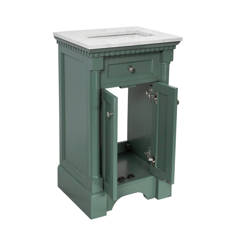 Meuble-lavabo 20 po Fossen, Vert