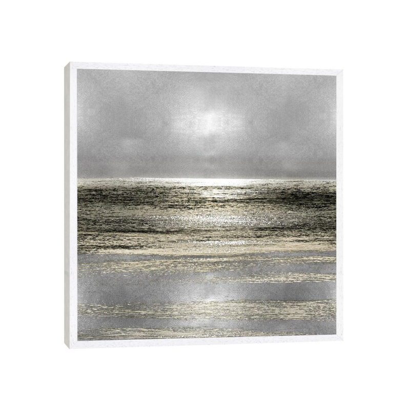 Michelle Matthews - Print on Canvas, 45.72 cm H x 45.72 cm W, White Floater Framed