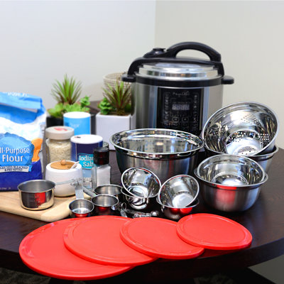 Coca Cola Sunbeam Branfield Kitchen Prep 21-Pieces Measuring Cup and Spoon Set