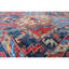 Tapis unique rouge / bleu marine / brun / bleu de 5 pi 11 po x 8 pi 10 po