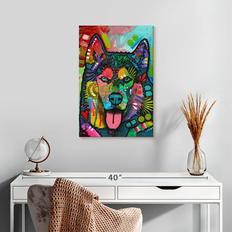 Brampt Husky 2021, 24" H x 16" W