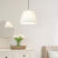 Riza Tapered Pleated Fabric Lamp Shade-492882092