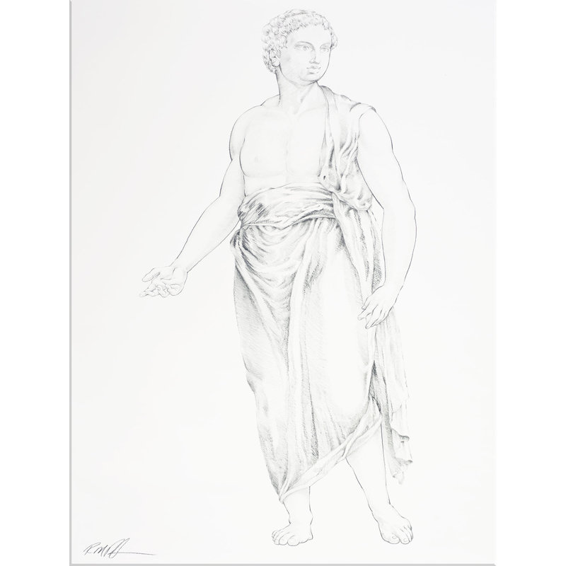 Grecian Men 1 par Robert Robinson - Poids individuel de la toile tendue