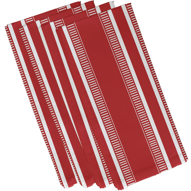 Ensemble de serviettes 4 pièces Evanni Dashing, Rouge