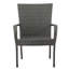 Chaise empilable en osier 4 pièces Littleton Pe