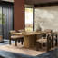 Barto Dining Table-Aged Smoked Oak