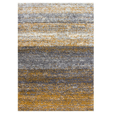 Hartung Machine Woven Ochre Indoor Rug