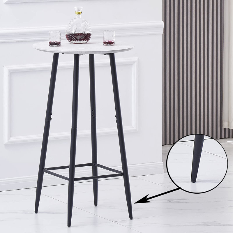 Barima Round 2 - Person 60cm L Outdoor Standing Height Table