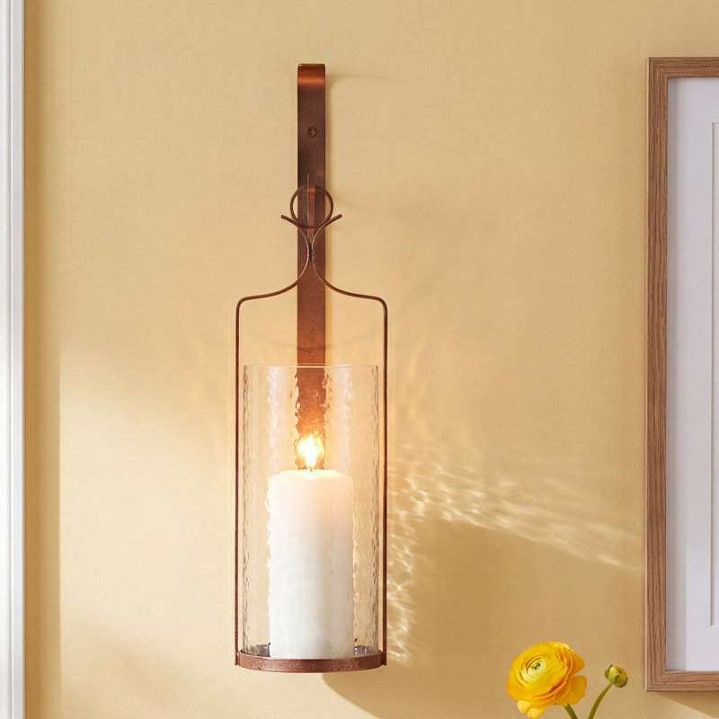 22.5'' H Metal Wall Wall Sconce
